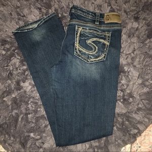 AIKO Silver Jeans W32/L35